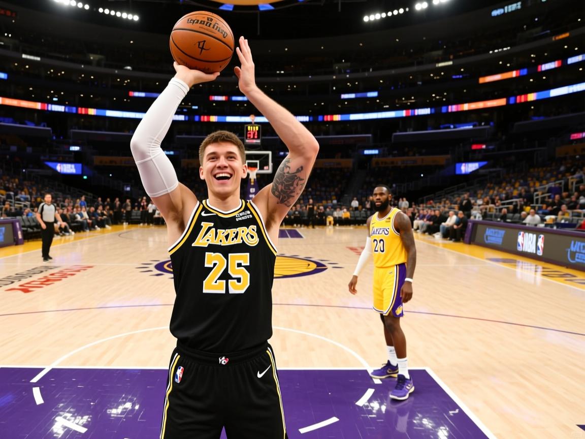 143-135!东契奇45分大三双,詹姆斯28+7+10,湖人擒爵士迎2连胜 第1张