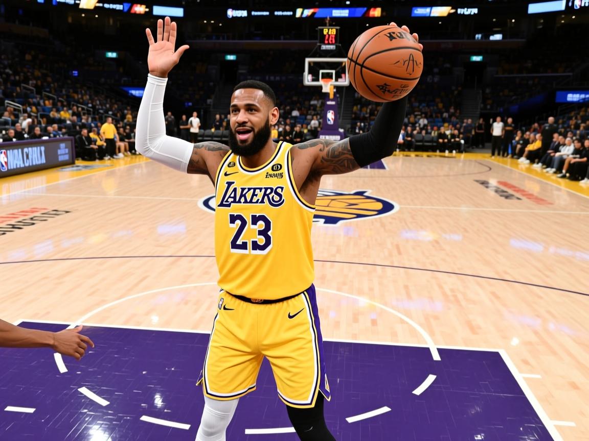 143-135!东契奇45分大三双,詹姆斯28+7+10,湖人擒爵士迎2连胜 第3张